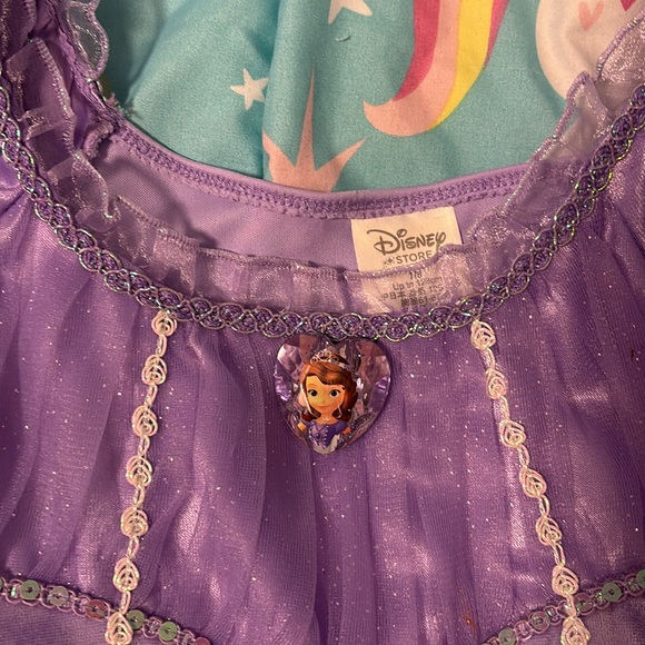 Sophia the First Disney Princess dress. Size 7/8. Full skirt, sparkles, lovely - Picture 3 of 6